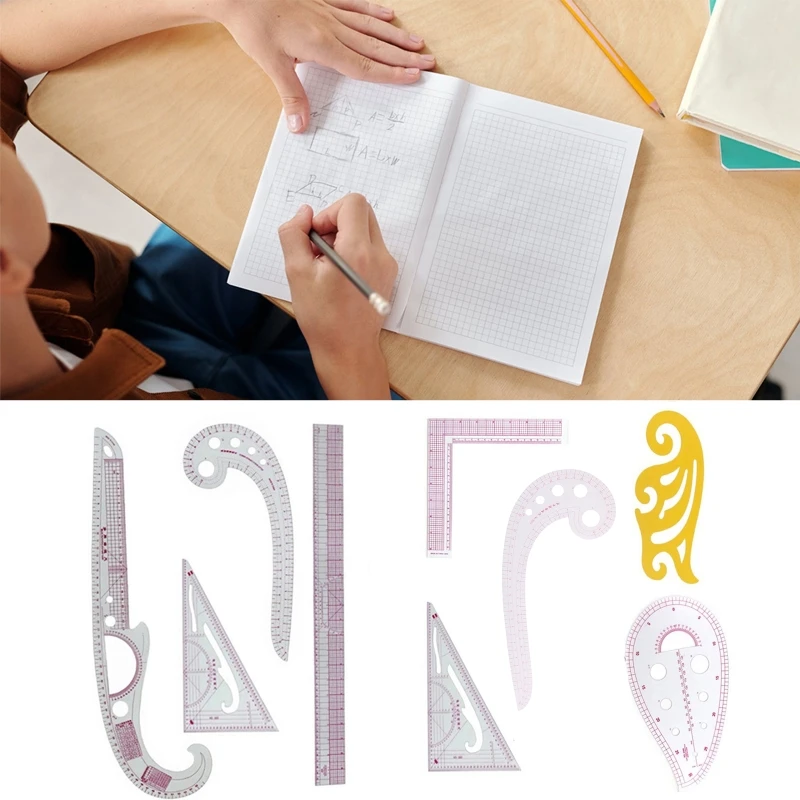 

French Metric Ruler Beveled Transparent Ruler Metric Ruler Measure