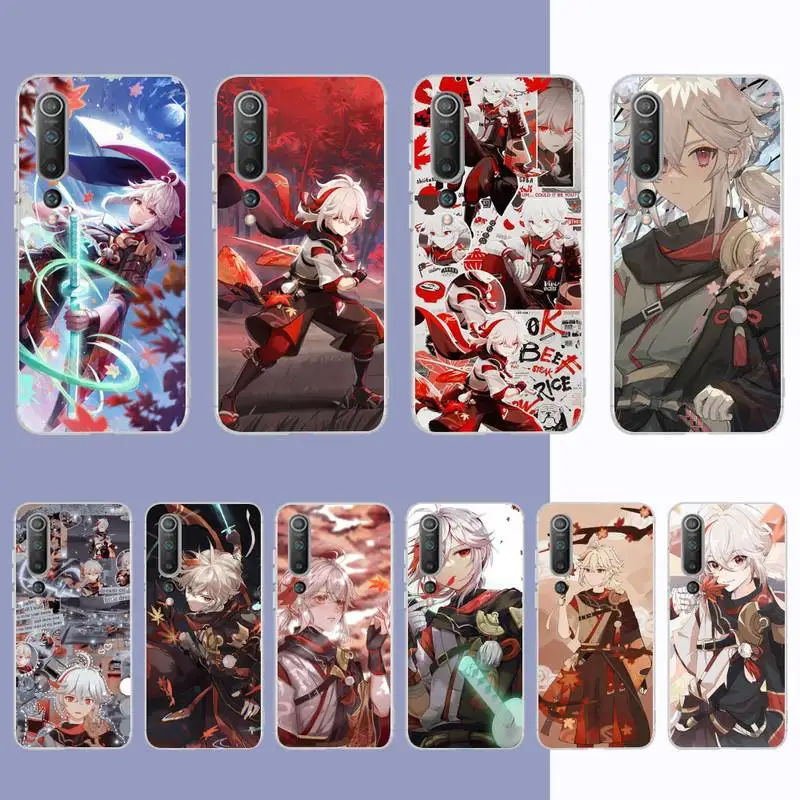 

Genshin Impact Kaedehara Kazuha Phone Case for Samsung S21 A10 for Redmi Note 7 9 for Huawei P30Pro Honor 8X 10i cover