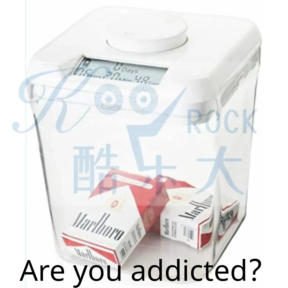 

electronic time Locker Container, Developing your good habits storage box, Timing opening function, Preventing addiction
