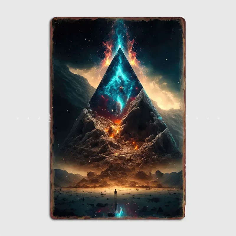 Художественный настенный декор Pristine Pyramid с персонажами и пейзажами идеально