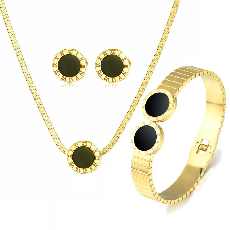 Комплект украшений для женщин цепочка и браслет в виде змеи толстая змеиная