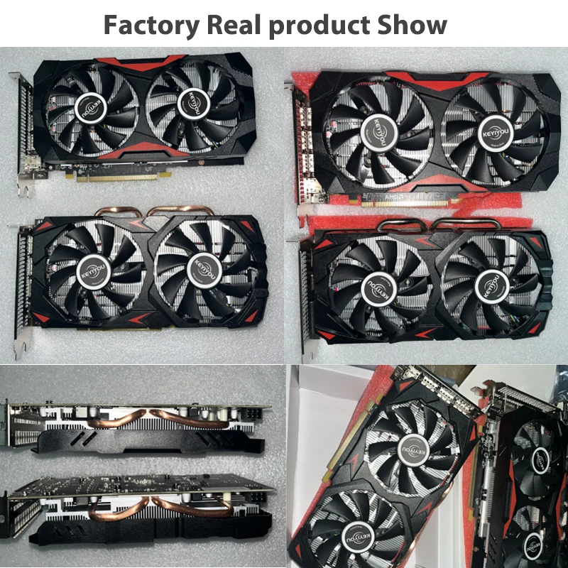 Новая Оригинальная видеокарта Radeon RX 580 8 ГБ GDDR5 256Bit Rx580 графическая карта для