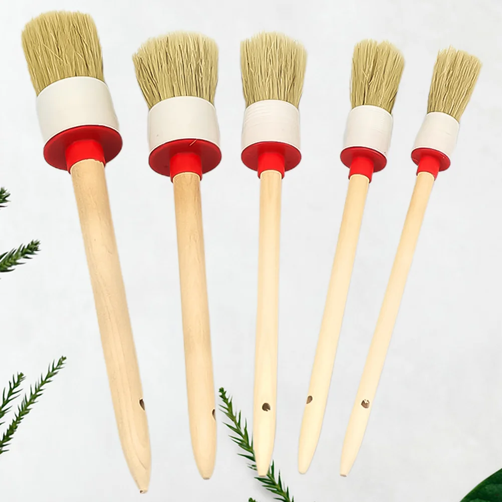 

5 шт., щётки для чистки автомобиля, с круглой головкой