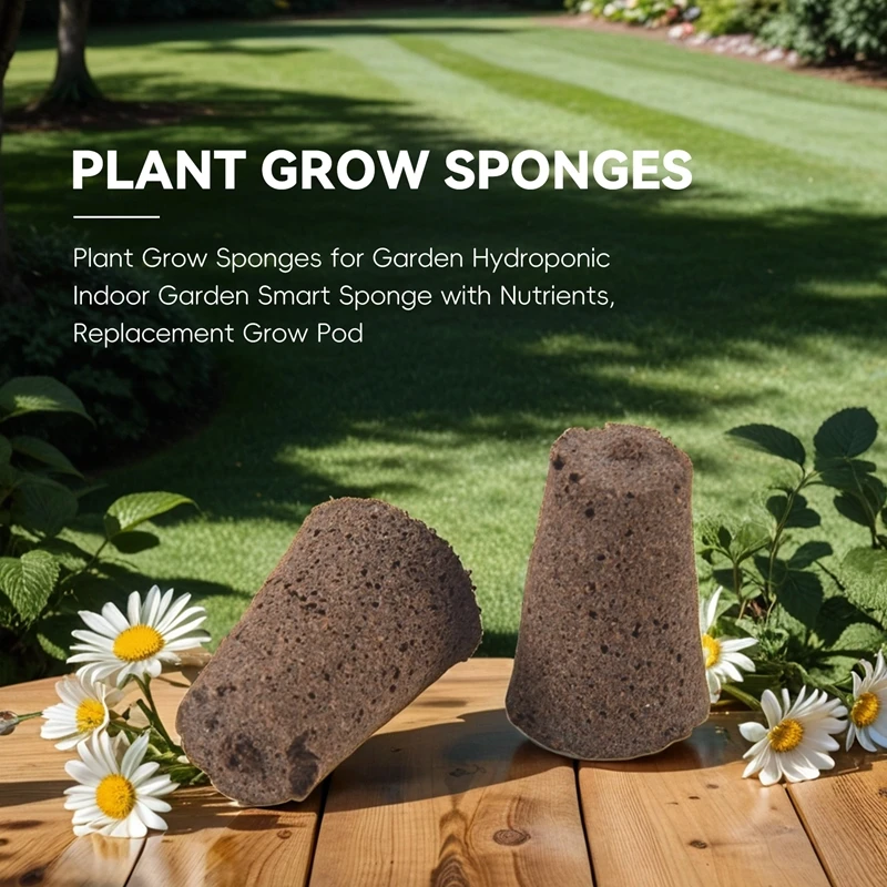 Губки для выращивания растений умная губка с питательными веществами Сменная