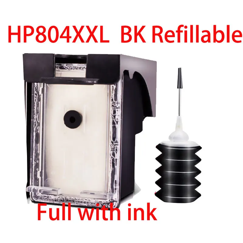 Фото Совместимый многоразовый картридж для принтера HP804 804XL 804XXL Envy Photo 7132 7134 7155 7158 7164 7800 7820 7822 7830 7855 №3