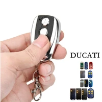 newest 2022 ducati allducks barrier gate remote controller compatible with ducati 6203 bluered fixed code 433mhz key chain