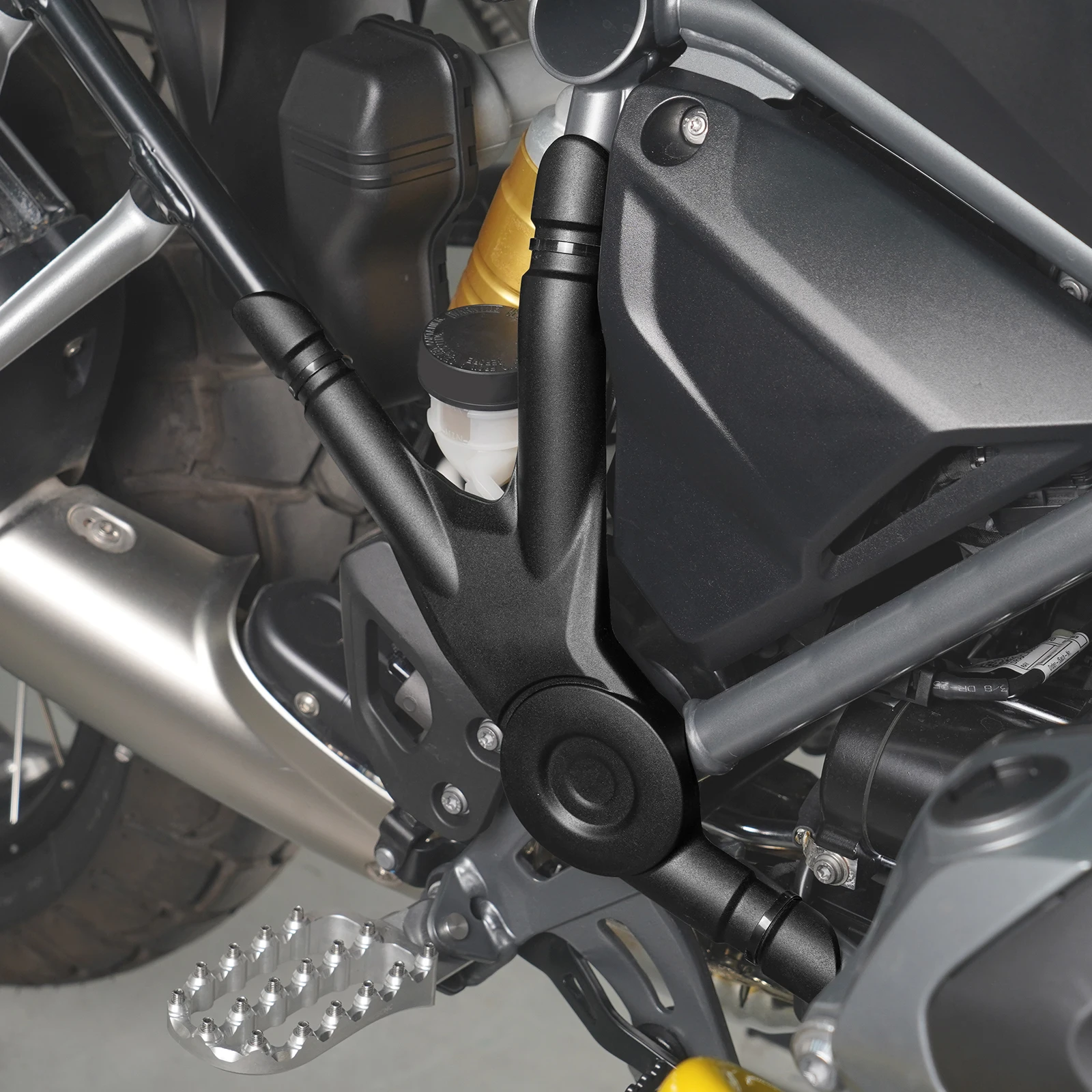 Фото Для BMW R1200 R1250 GS GSA R1200GS/Adventure Защитная крышка рамы Защитная крышка рамы для BMW R1250GS Adventure R1200GSA R1250GSA №4