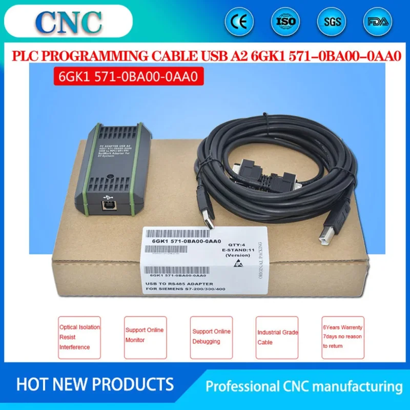 -Мпай DP PPI Siemens S7-200/300/400 ПЛК Программируемый кабель USB A2 6gk 1 571-0ba00-0aa0 PC адаптер для