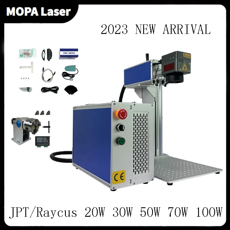 

Fiber Laser Engraving Machine Metal Stainless Steel Cutting Gold Silver Ring Jewelry 30w 50w Raycus Jpt Marking Machine