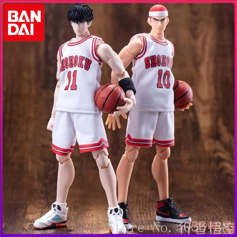 

GT Model Action Figure SLAM DUNK Rukawa Kaede Movable PVC Figure Model Toys SLAM DUNK SHF No.11 White Clothing Figurines