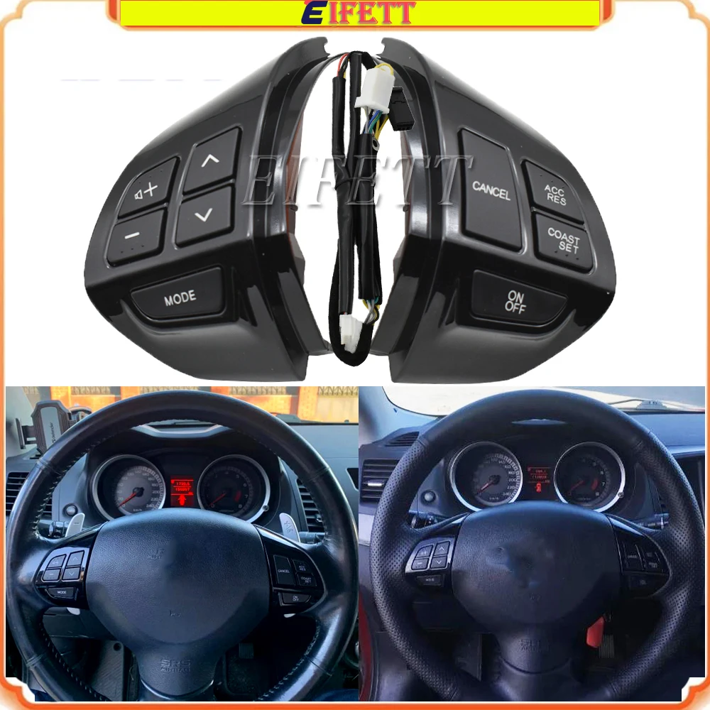 Фото Для Mitsubishi ASX Outlander XL (CW) 2007-2012, 10-контактный НОВЫЙ переключатель на руле для управления телефоном и круиз-контролем №1
