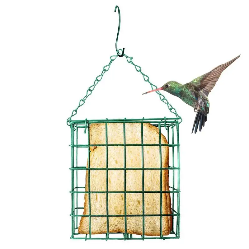 

Suet Feeder Square Bird Feeders For Outside Weather-resistant Feeding Devices For Downy Chickadees Etc