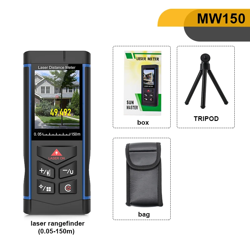 

MUFASHA MW Лазерный дальномер с камерой 100/150/200 м