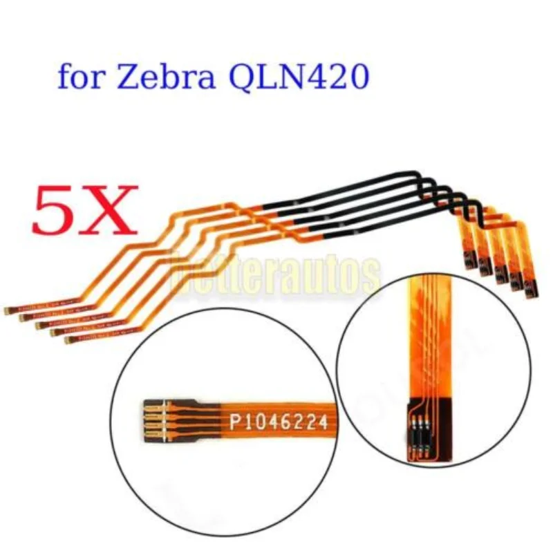 

5Pcs Bar Sensor Flex Cable Replacement for Zebra QLN420 Mobile Printer P1046224