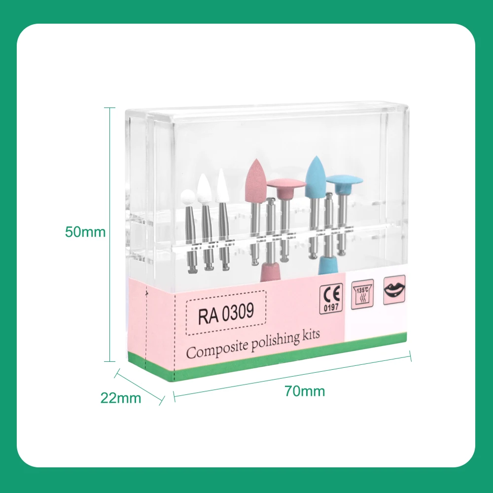 RA0309 9 шт./кор. набор для полировки стоматологического композитного материала