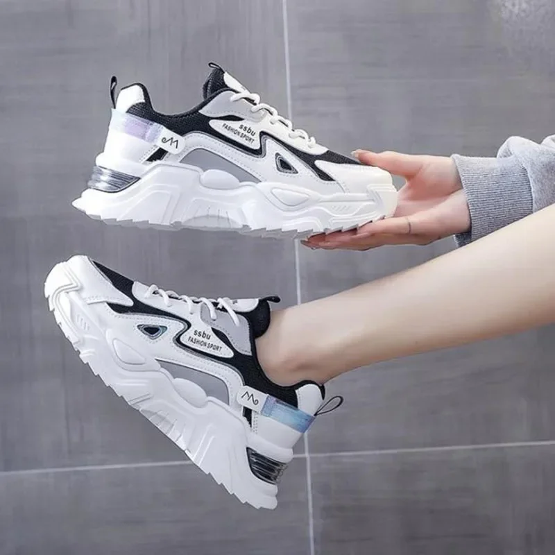 Женские кроссовки женские туфли на плоской подошве платформе женская обувь