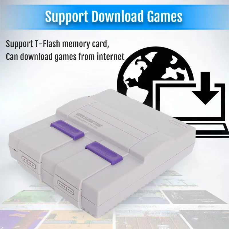 New Retro Super Classic Game Mini TV 8 Bit Family Video Console Built-in 821 Games Support TF Download 2021 | Электроника