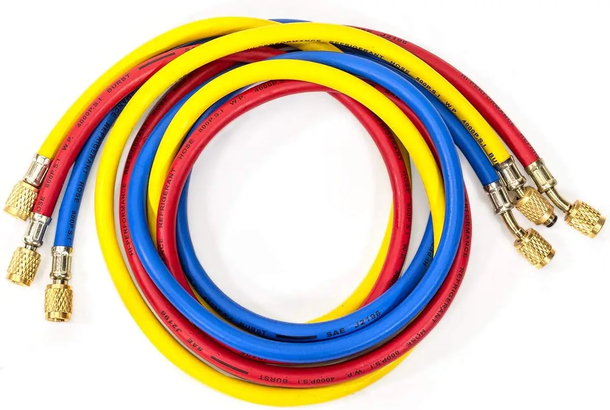 Вакуумный насос 3CFM 1/4 л.с. HVAC R134a R12 R22 R410a Манометр коллектора переменного тока для