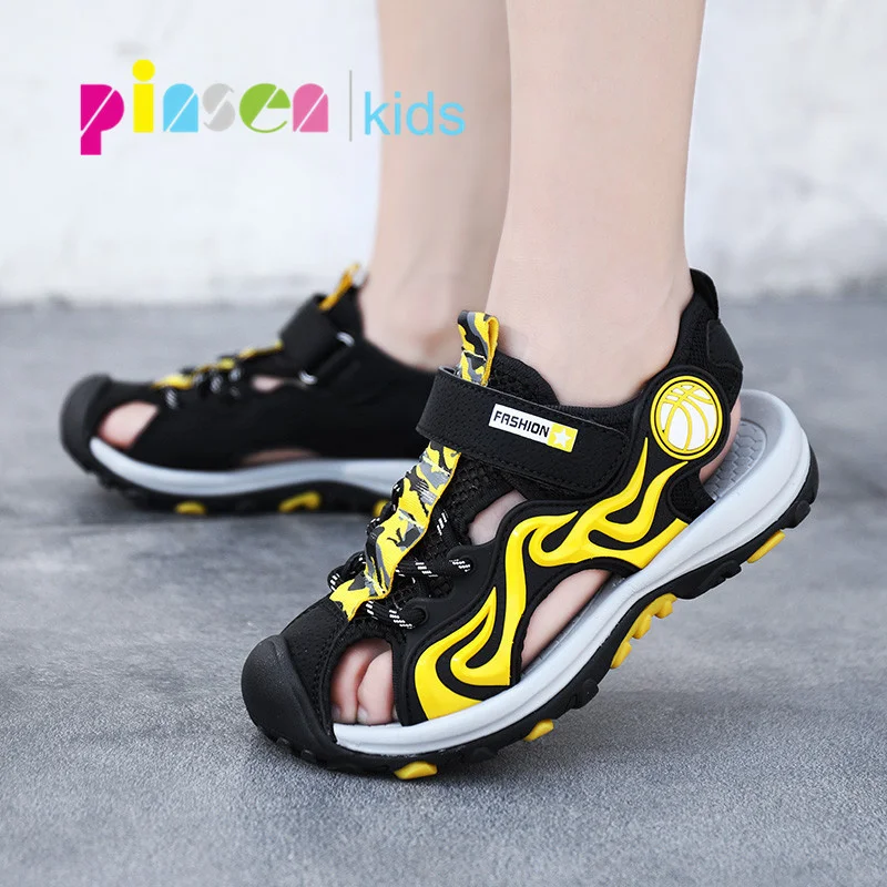 

2023 2023 Summer Kids Sandals Boys Slides Children Beach Boys Sandals New Arrive Little Kids Shoes Boy sandals