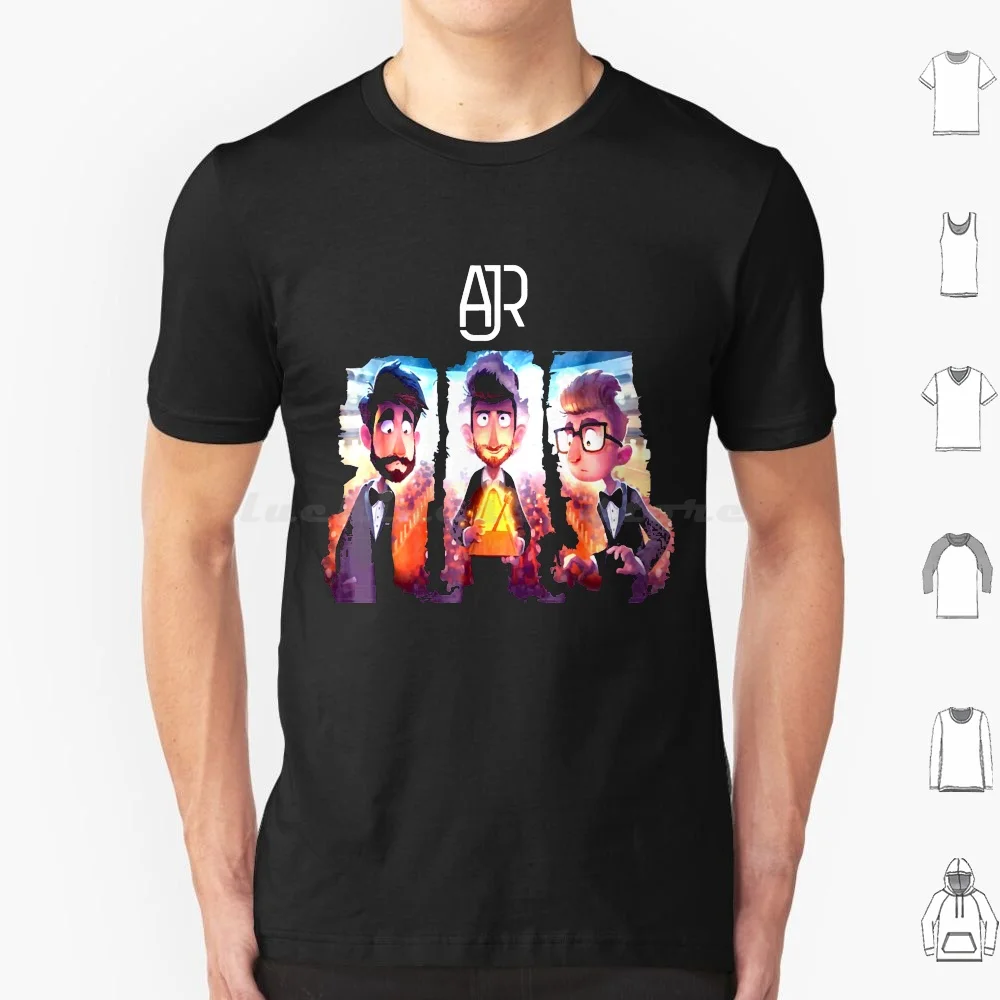 

Ajr-The-Click-Tour-2021 подарки для фанатов, для мужчин и женщин, подарок на Рождество, футболка 6Xl, хлопковая крутая футболка Ajr The Click Tour 2021