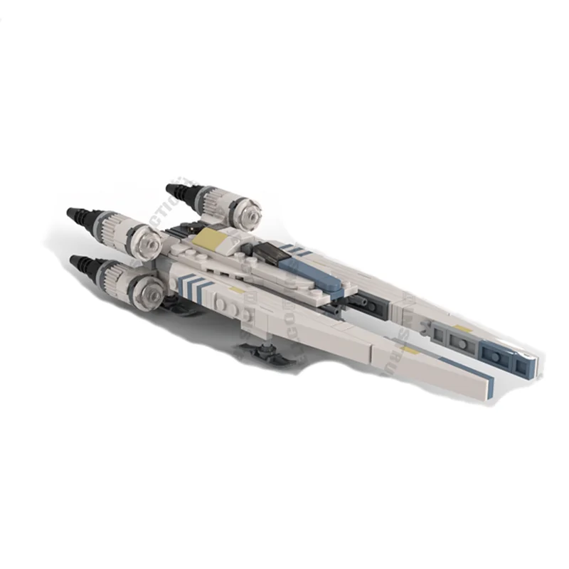 Набор для сборки модели космического истребителя MOC Micro UT 60D UW Starfighter (439 деталей), обновленная версия, научно-фантастическая модель, конструктор, набор для творчества, мега-мини игрушка, подарок (art.: 3920dc0fbad44) - 3920dc0fbad44