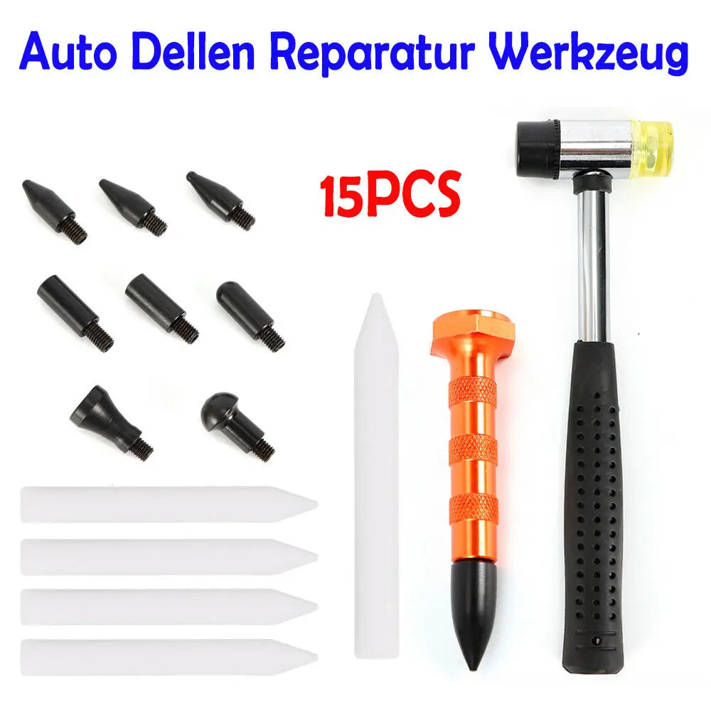 

15pcs Dent Repair Hammer Kits Dent Pulling Tool Dent Remover Dent Set