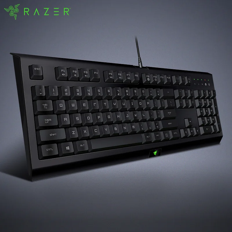 razer cynosa keyboard 104 keys wired spill resistant design programmable macro functionality quiet cushioned gaming accessories free global shipping