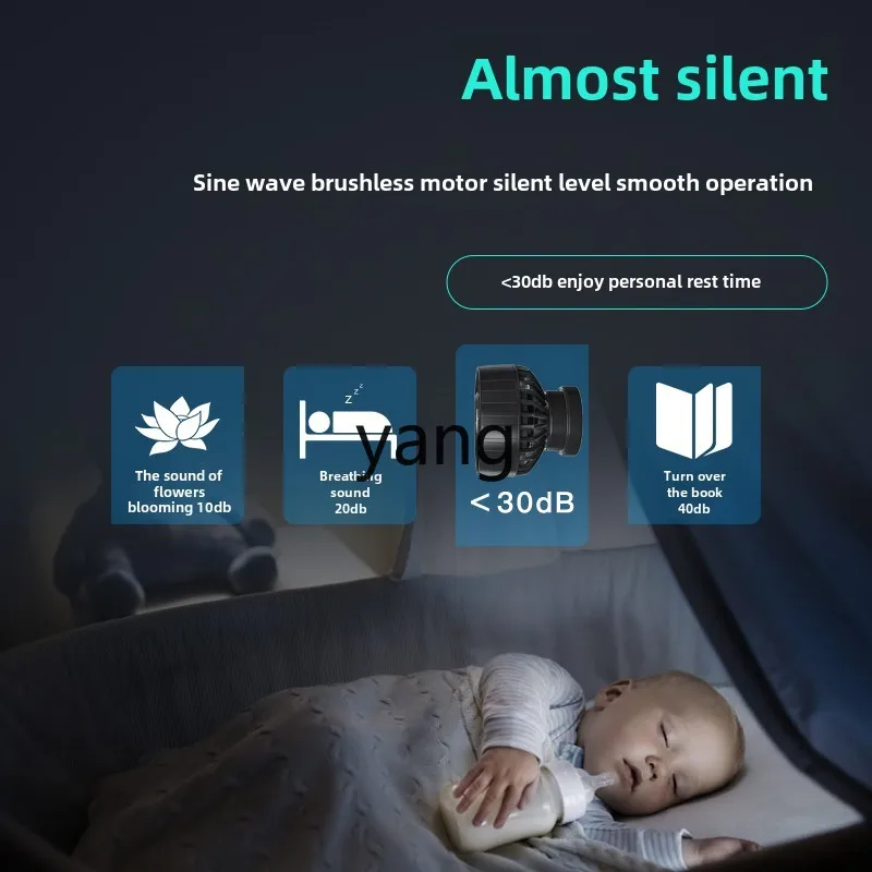 Левый морской аквариум интеллектуальный насос для серфинга с кислородным током