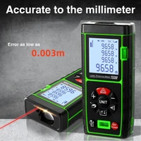 tuzk laser distance meter 40m 60m 80m 100m rangefinder trena laser tape range finder build measure device ruler test tool