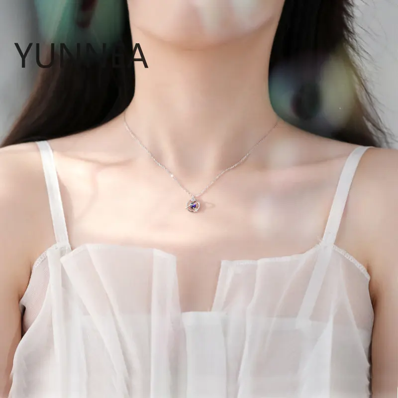 Титановая сталь фантазия планета ожерелье Вселенная женский Sen короткий стиль