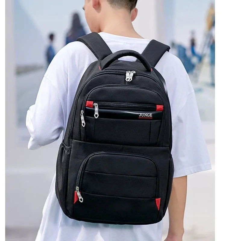

Backpack Men Women Backpack Student Schoolbag Korean Travel Bag Oxford Cloth Large Capacity Backpacks Laptop Bags Mochila E16