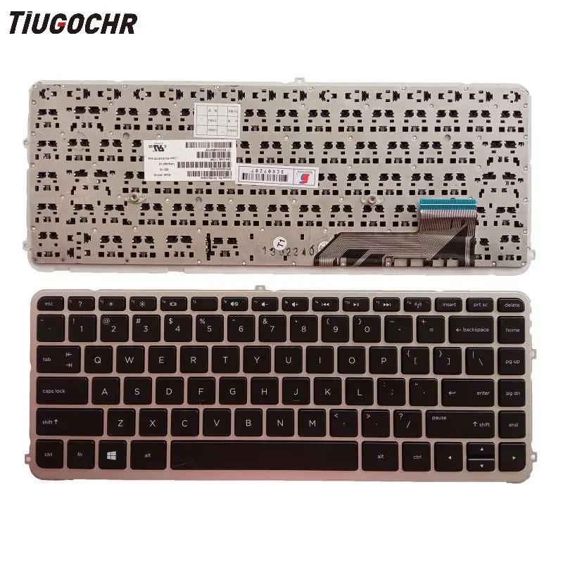 

New US Keyboard for HP ENVY 14-K 14-K001TX 14-K1000 14-k022tx Silver frame laptop Keyboard