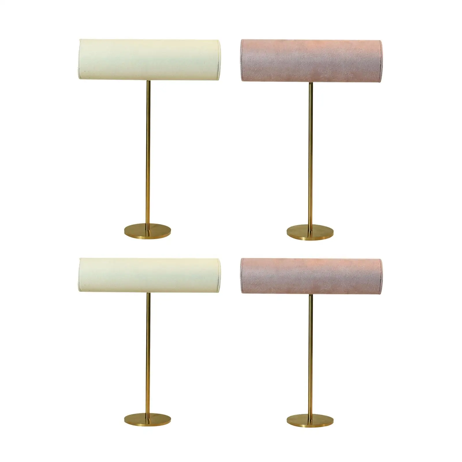 

Bracelet Bangle Holder Desk T Bar Shows Showcase Shelf Jewelry Stand Rack for Anklets, Watches, Necklaces, , Scrunchie