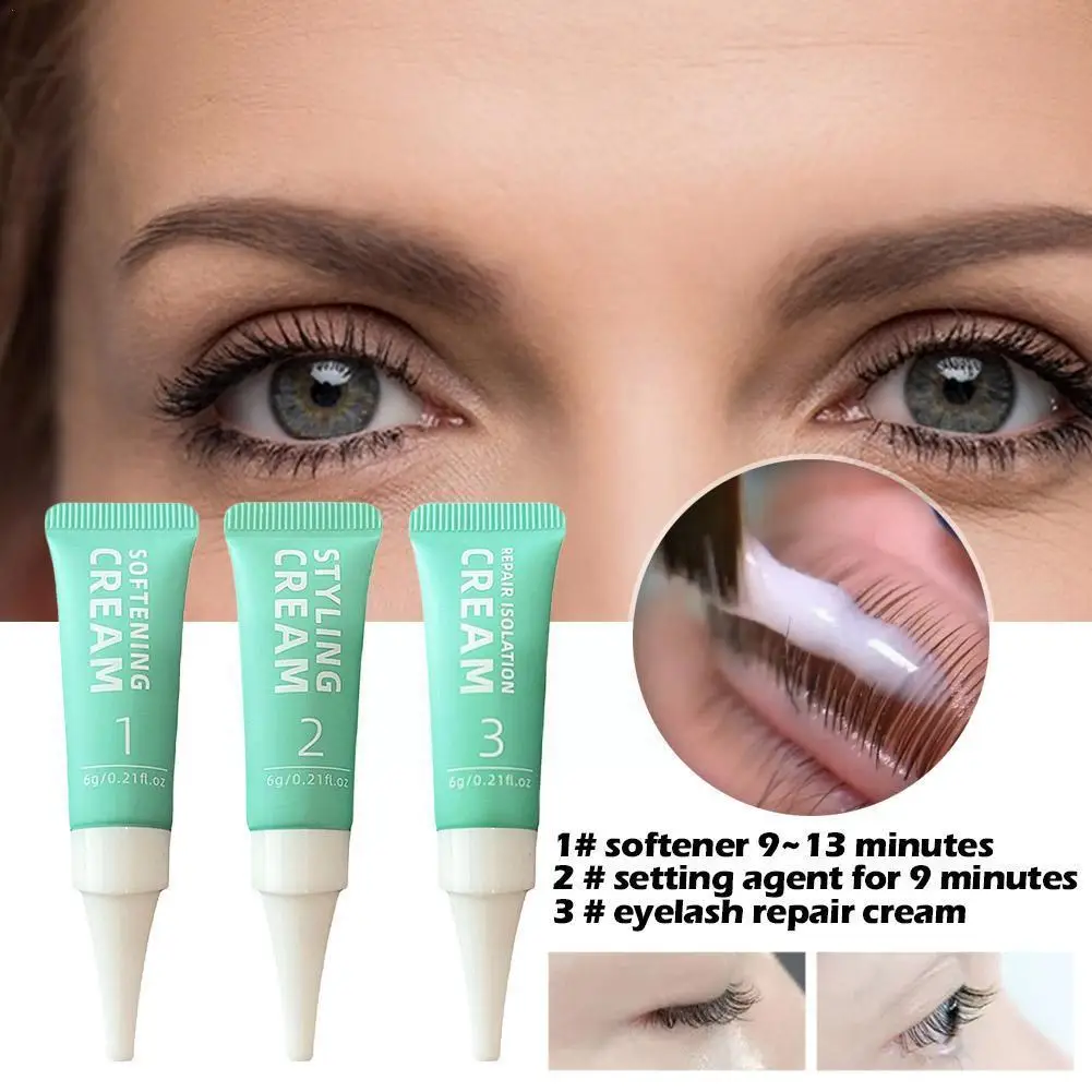 

2023 NEW Eyelashlift Perm Cream Lash Llift Kit Eyelash Agent Tool Scalding Repair Eyelash U1I6