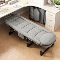 Multifunctional Folding Bed Office Nap Lounge Chair Home Single Bedroom Beds Adult Portable Simple Camp Bed