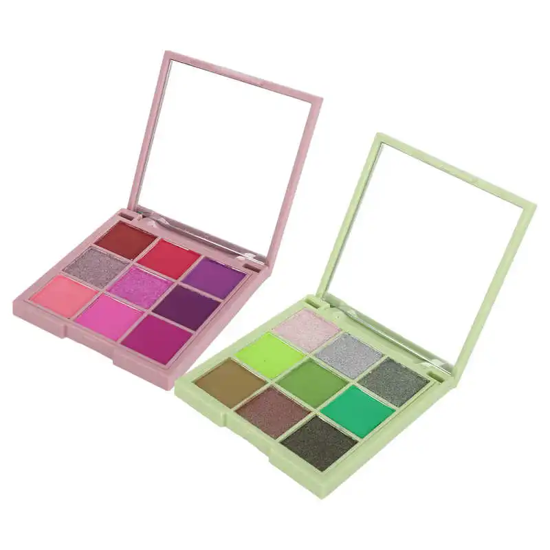 

Палитра теней для век, матовые тени для век, пигментированные для путешествий