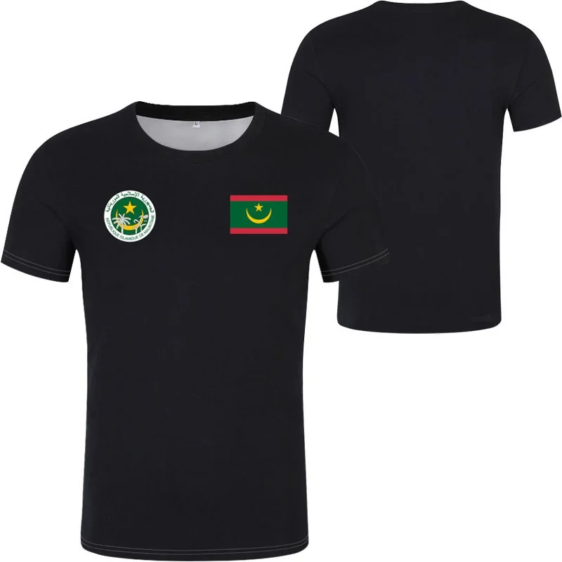

MAURITANIA T Shirt Logo Free Custom Name Number Mrt T-shirt Photo Text Clothing Print Not Fade Not Cracked Tshirt Jersey Casual