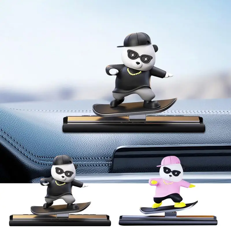 Временная парковочная карта для скейтбординга медведь салон автомобиля номер