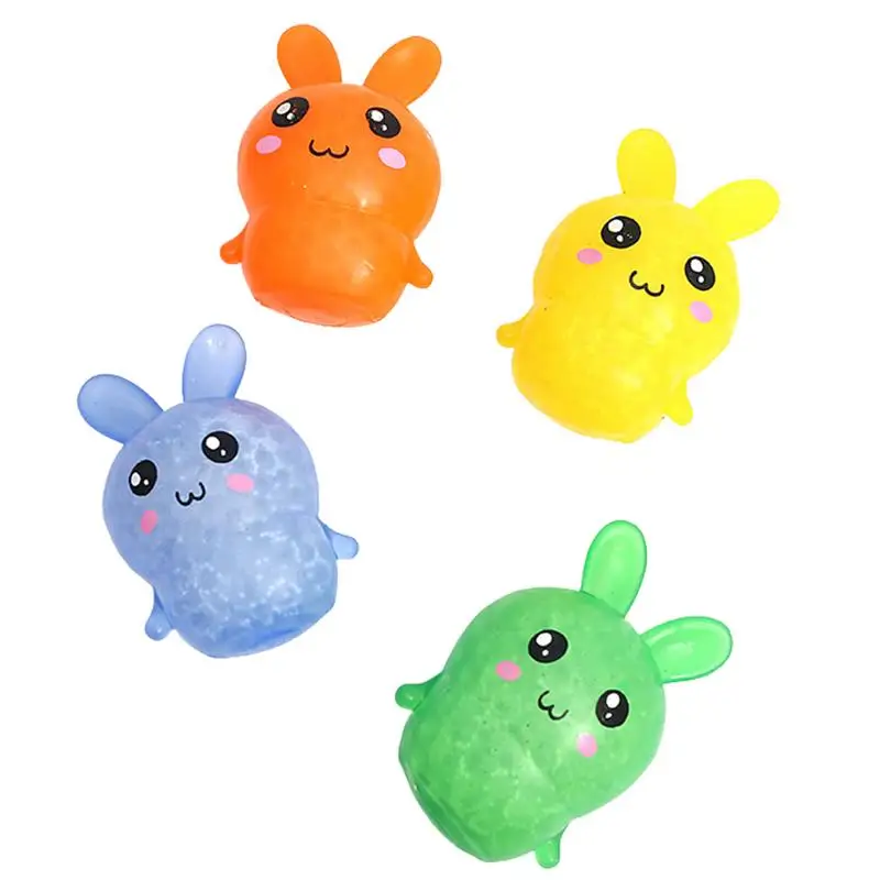 

Easter Bunny Stress Balls For Boys Girls Anxiety Relief Rubber Sensory Toys Party Favor Gifts Easter Basket Stuffers