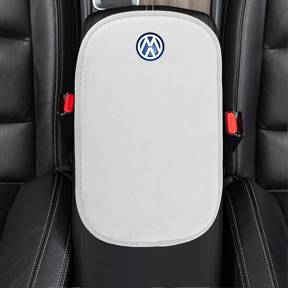 Коврики на подлокотник центральной консоли автомобиля нескользящая меховая