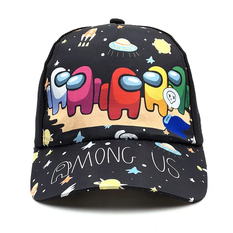 

Anime Cartoon Children's Baseball Caps Cartoon Games Spaceman Caps Boys and Girls Sun Hats Fashion Hip-hop Hats With Brim Gifts