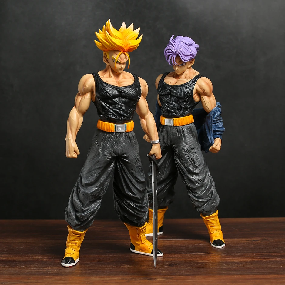 

Dragon Ball Z Super Saiyan Trunks Collectible Decoration Anime PVC Figure Collection Doll Toys