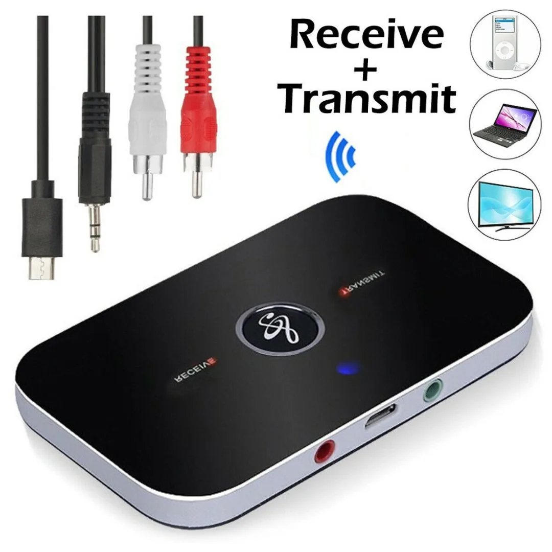 

Новинка 1 комплект портативный аудио музыкальный стерео передатчик приемник Портативный 2-в-1 3,5 мм AUX разъем беспроводной адаптер для домашн...