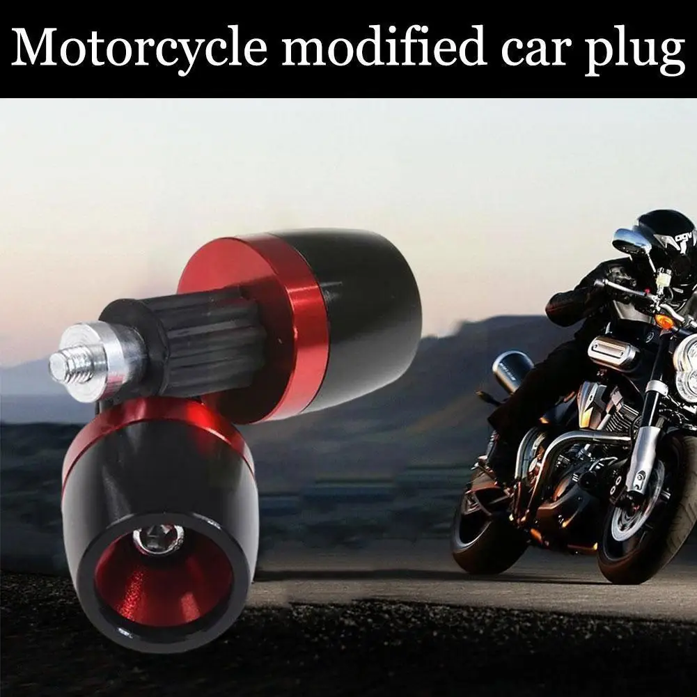 

Motorcycle Accessories Handle Bar Grips Ends Counterweight Plug Handlebar Cap Sliders Universal Q3c9
