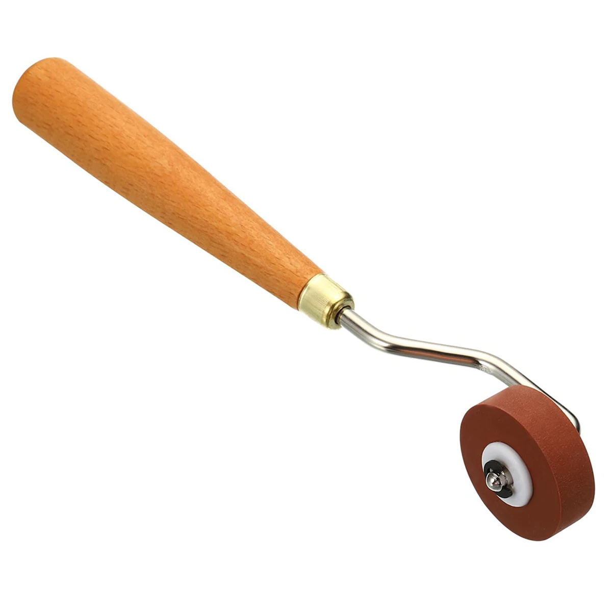 

Роликовый ролик для чернил, резиновый ролик против пригорания, инструменты для печати с деревянной ручкой, окрашивающая роликовая щетка