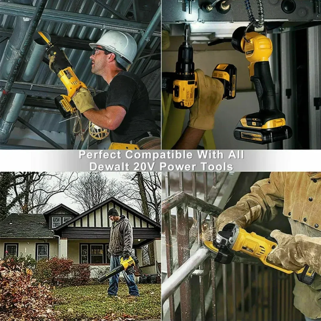 Фото Новый оригинальный сменный литиевый аккумулятор DCB200 18 В 18 Ач для Dewalt 18 В DCB184 DCB200 DCB182 DCB180 DCB181 DCB182 DCB201 DCB206 №4