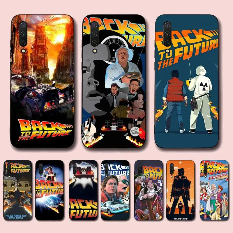 

Back To The Future Phone Case for Xiaomi mi 5 6 8 9 10 lite pro SE Mix 2s 3 F1 Max2 3
