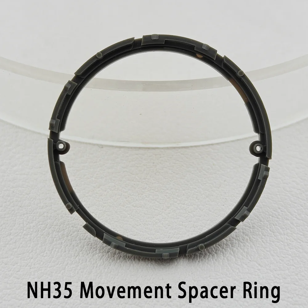 Фото Проставочное кольцо для механизма NH35, подходит для NH38 NH39 NH35 NH36 NH70 NH71 NH72, фиксированный механизм для ремонта часового механизма №4