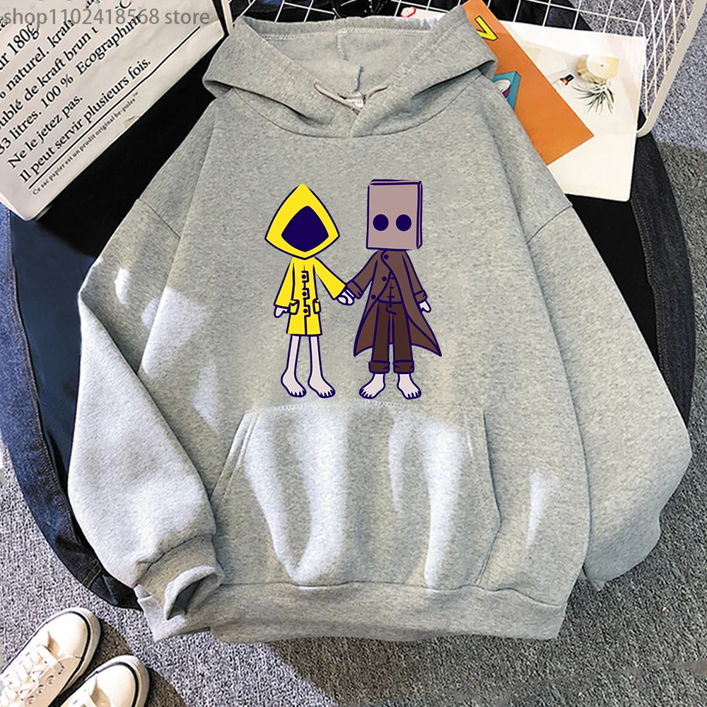 

Little Nightmares Hoodies Harajuku Casual Graphic Anime Sweatshirt Men/women Cartoon Clothes Manga Pocket Streetwear Y2k Hoodie