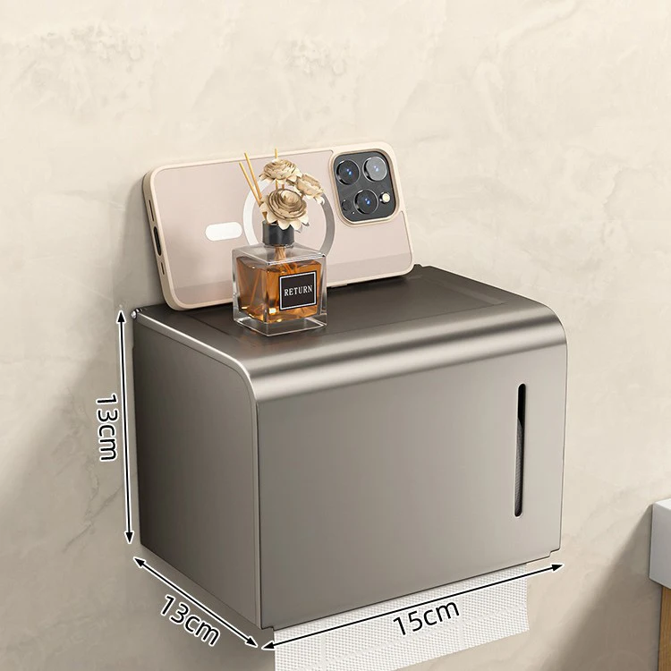 

Настенный алюминиевый держатель для туалетной бумаги